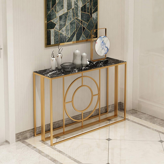 Luxury Entry Way Nordic Console Table-European Style