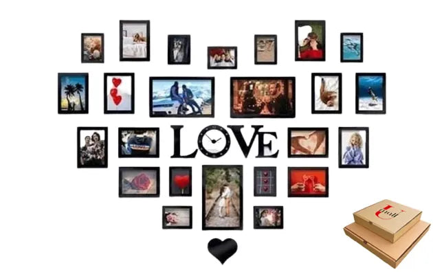 Love Photo Frames Clock - DIY