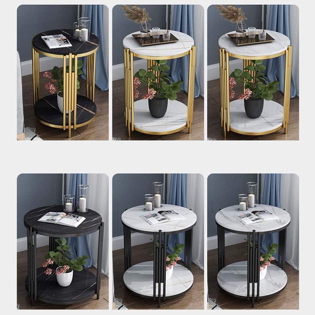 Round Coffee And Side Accent End Table