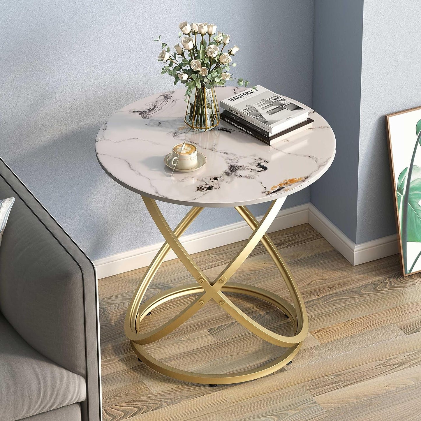 Marble Sheet Nesting Side Table