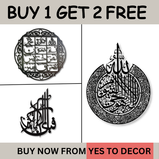 Winter Mega Sale Buy 1 Get 2 Free Calligraphy Black color .