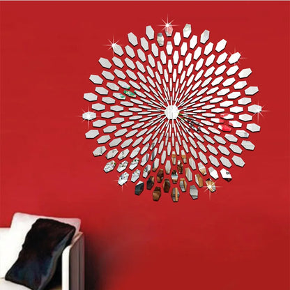 Sunflower Acrylic Mirror Sticker Decorative