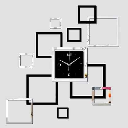 Modern Acrylic Wall clock Buy 1 Get 1 Free .