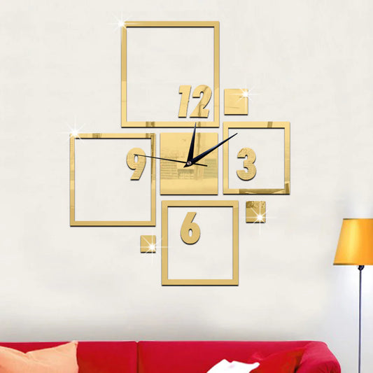 Acrylic decor clock