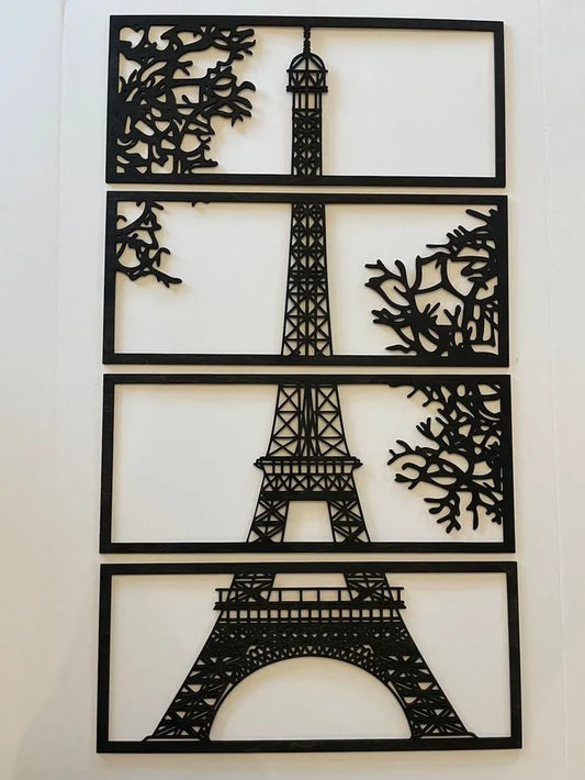 Eiffel Tower Wall Decor