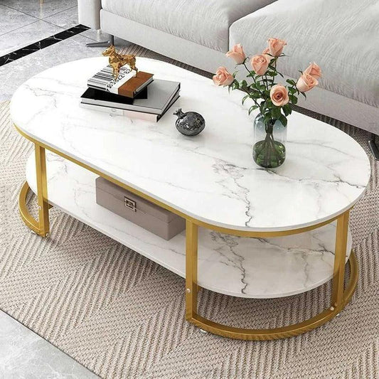 Luxury Oval Marble Sheet Table