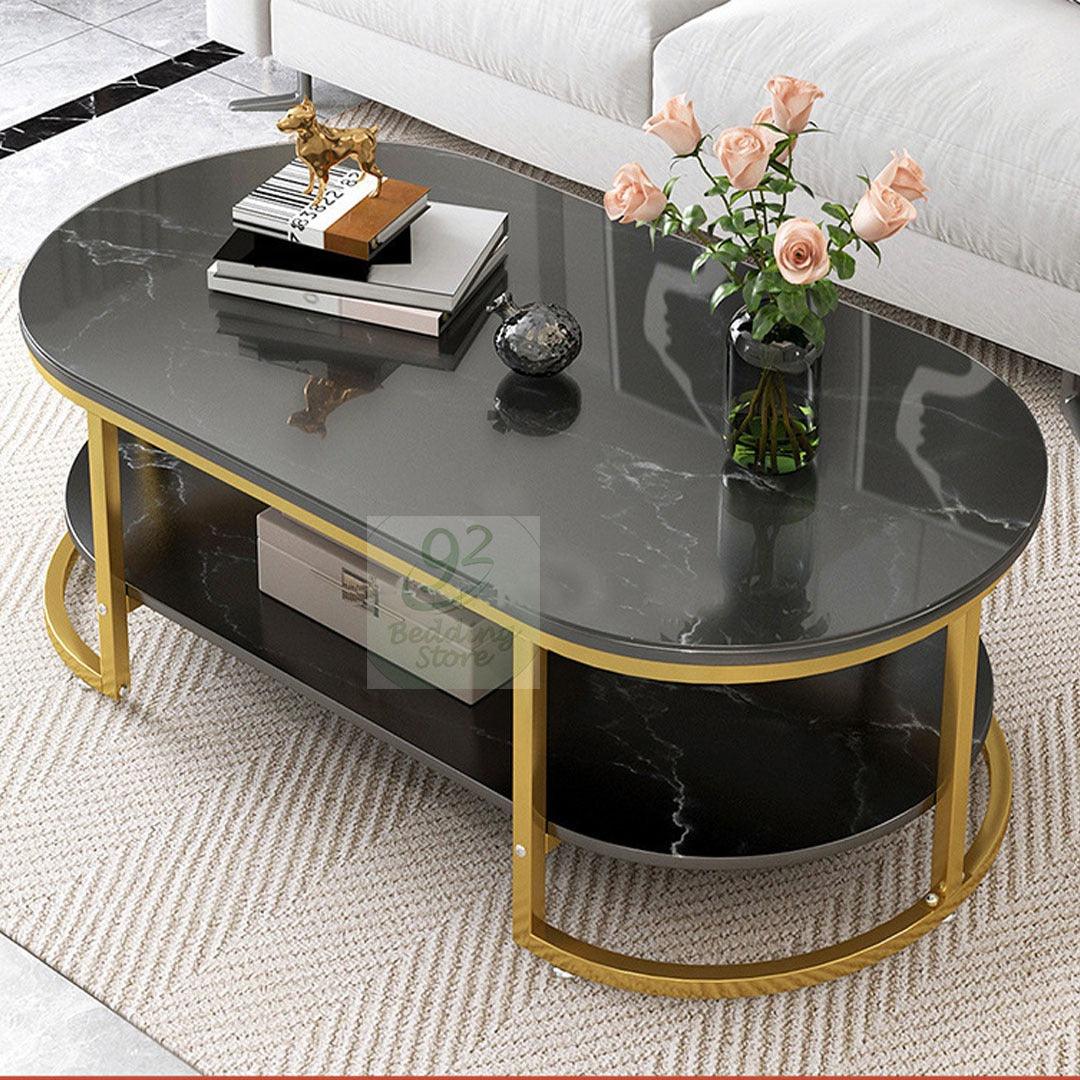 Luxury Oval Marble Sheet Table