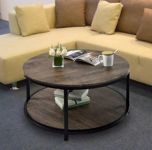 Luxury Double Top Center Table